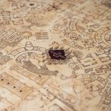 The best part about this gift wrap is when you finish wrapping your gift, you can tap it and say “Mischief Managed!”