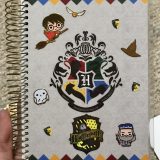 Paper House Productions – mini planner decorated with stickers