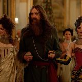 Rhys Ifans is seen as Rasputin in a still image from “The King’s Man”.