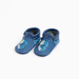 Are you in Ravenclaw? Well, your baby can be too with these cute blue shoes!