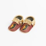 Show your Gryffindor pride with these adorable red-and-gold moccasins.