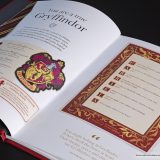 The inside of the Keys and Curios journal is personalized.