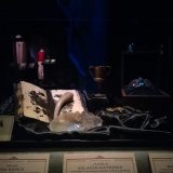 You can view Voldemort’s five inanimate Horcruxes at “Harry Potter: The Exhibition” in Lisbon.