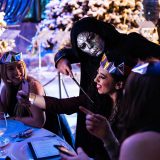 The Death Eaters were more than willing to pose for photos, but they definitely had their own ideas for how to pose!