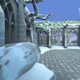 The Courtyard looks like a fun place for a snowball fight.