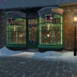 Honeydukes is undoubtedly a busy place at Christmastime!