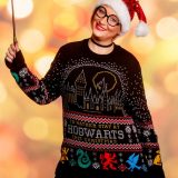 Merchoid “Harry Potter” Hogwarts X-mas jumper, female