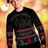 Merchoid “Harry Potter” Hogwarts X-mas jumper, male