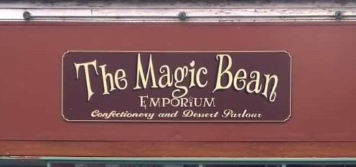 The Magic Bean Emporium official sign