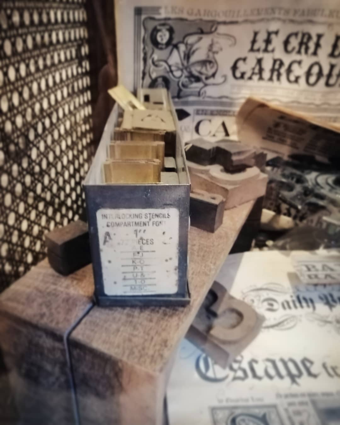 Details on boxes in House of MinaLima