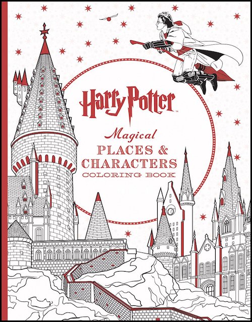 Harry Potter Magical Places and Characters Coloring Book