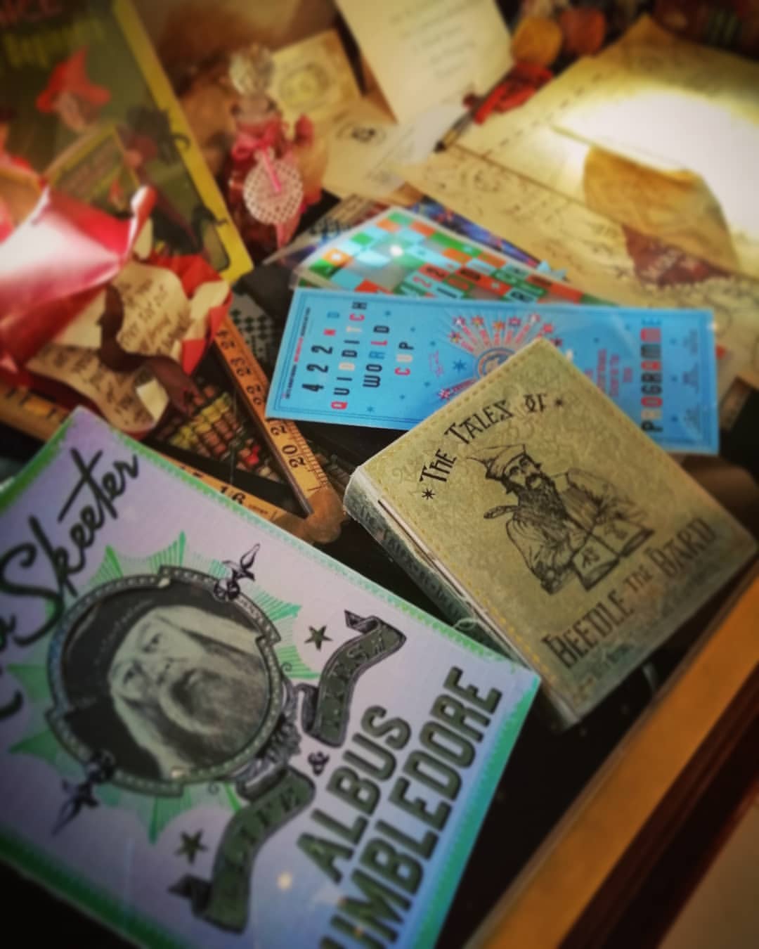 Surrounded by all these items, you can almost touch magic in the air in MinaLima’s gallery.