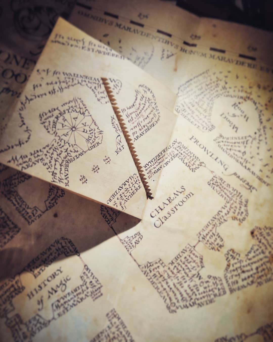 The Marauder’s Map has hidden design elements that aren’t even visible on-screen.