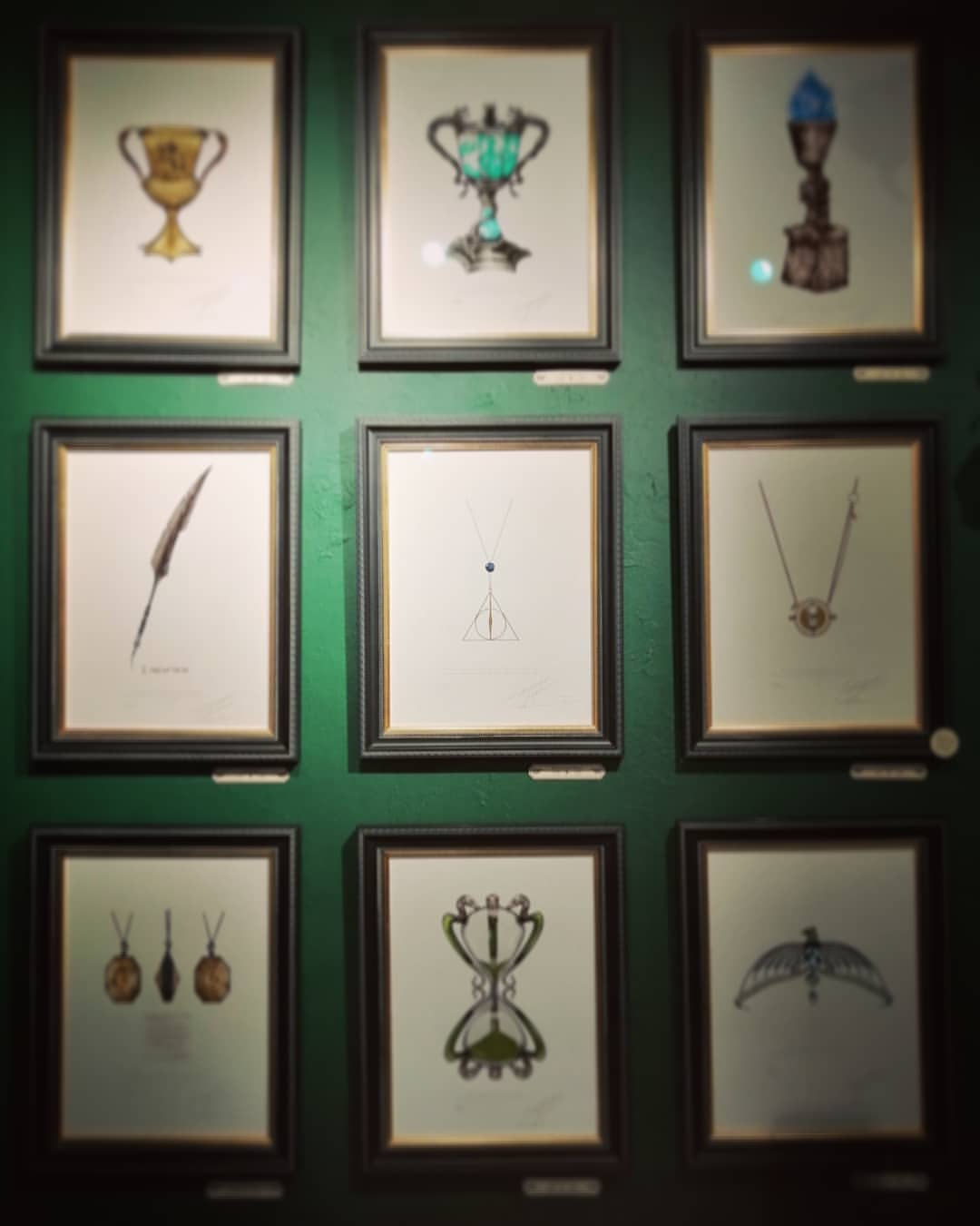 Many of MinaLima’s displayed designs are also available to purchase from their online store.