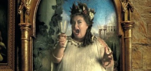 The Fat Lady shows off her singing voice