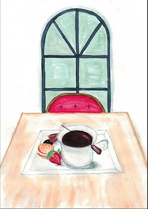 Pictured is an illustration for the United Kingdom edition of “The Ickabog” by Erica, 12, of Australia.