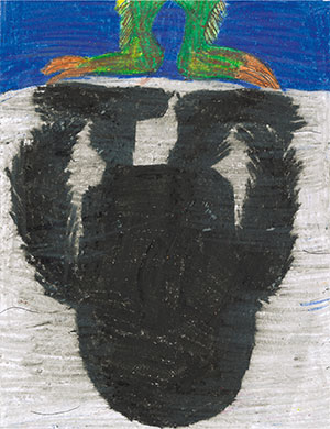 Pictured is an illustration for the United States edition of “The Ickabog” by Abbey, 11, of Washington.