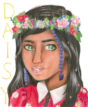 Pictured is an illustration for the United States edition of “The Ickabog” by Lucy, 12, of Connecticut.