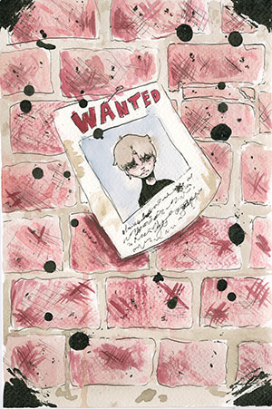 Pictured is an illustration for the United States edition of “The Ickabog” by Natalie, 11, of Ontario, Canada.