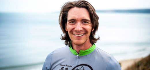James Phelps in his cycling gear.