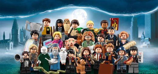 The "Harry Potter" LEGO Minifigures Collection is pictured.