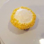 Lion Cupcake In-progress