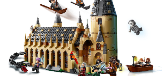 The Great Hall LEGO set is featured.