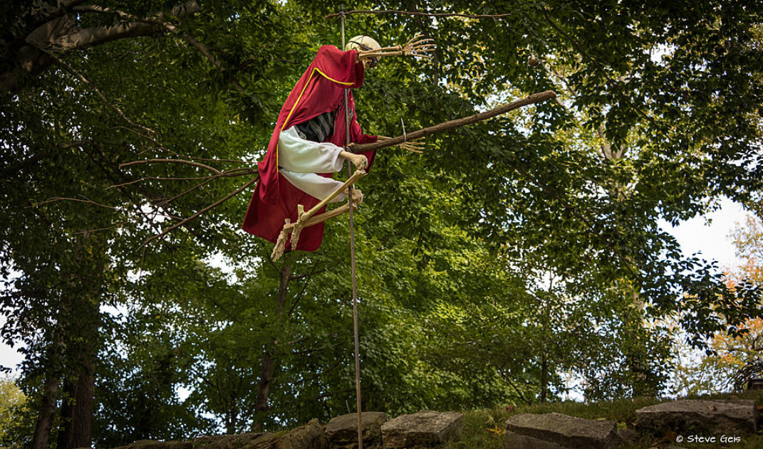 Watch yourself, Harry! You might fall off your broom. (Credit: Steve Geis/Janet Richard/Facebook)