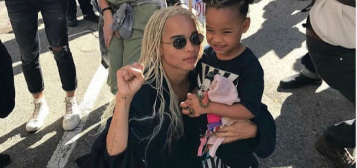 Zoe Kravitz celebrating International Women's Day!