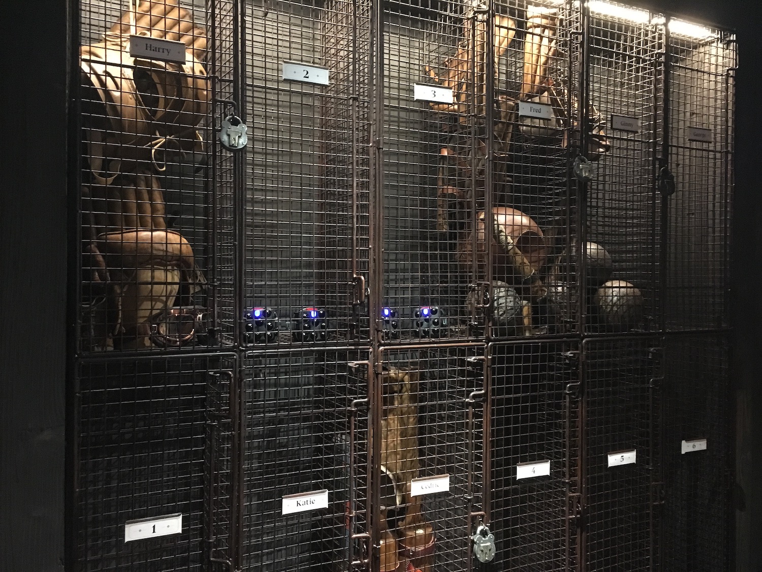 Wizards Take Flight locker room