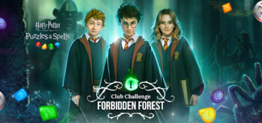 "Harry Potter: Puzzles & Spells" cover for new Club Challenge