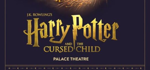 The promotional poster for London's Harry Potter and the Cursed Child.