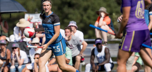 A game of Muggle quidditch