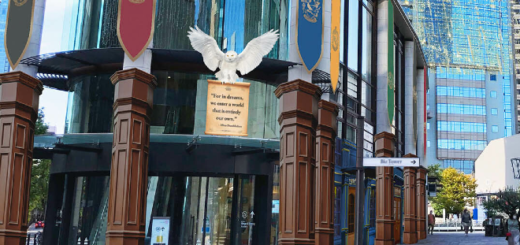 Promotion image of the Wizarding World Street.