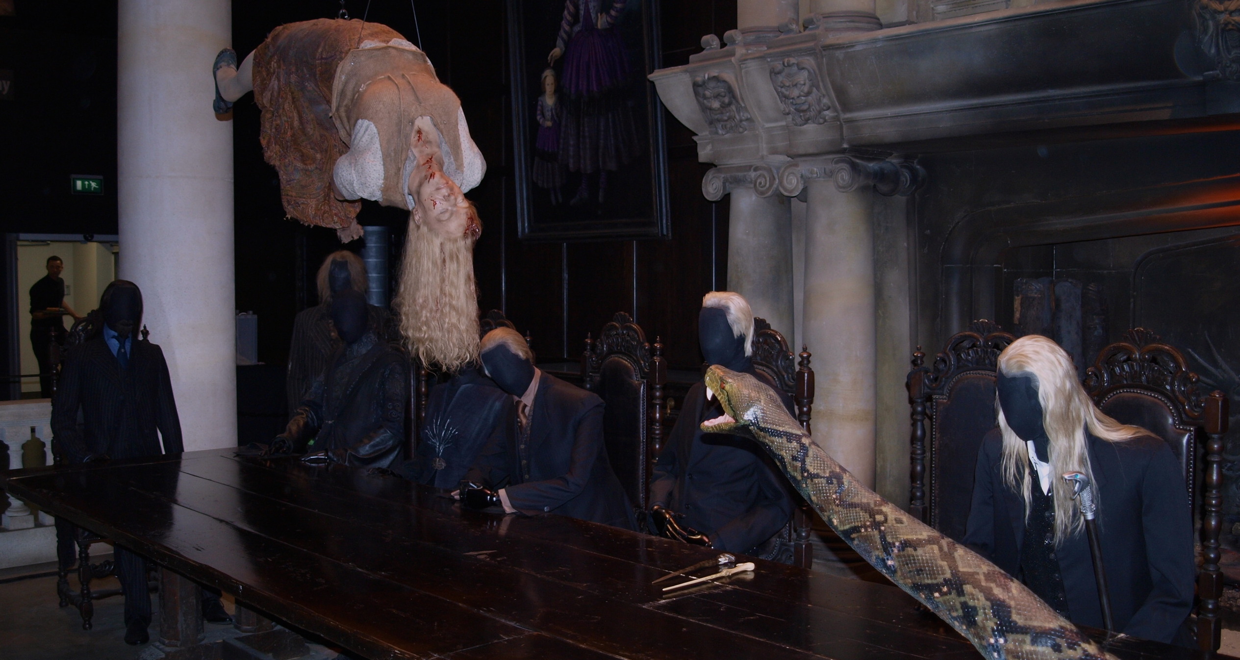 Warner Bros. Studio Tour Malfoy Manor Death Eater Meeting