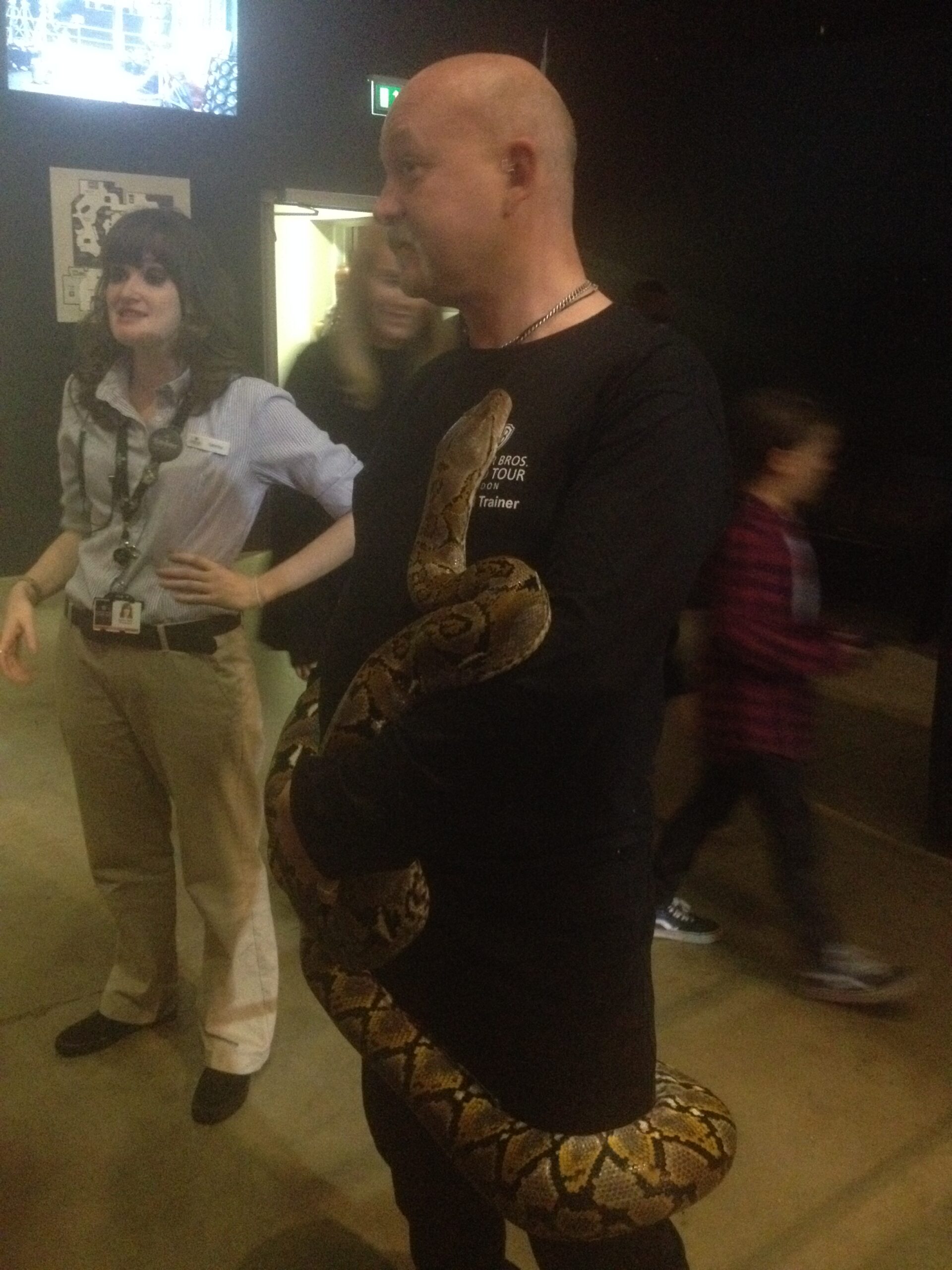 Warner Bros. Studio Tour Snake Handler