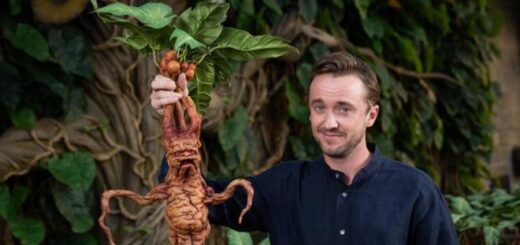 Tom and baby Mandrake