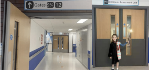 Children's Ward in a Yorkshire hospital