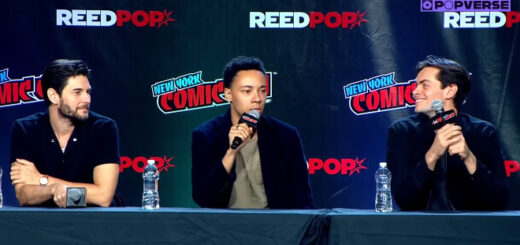 Ben Barnes, Kit Young, and Freddy Carter speak at NYCC 2022.
