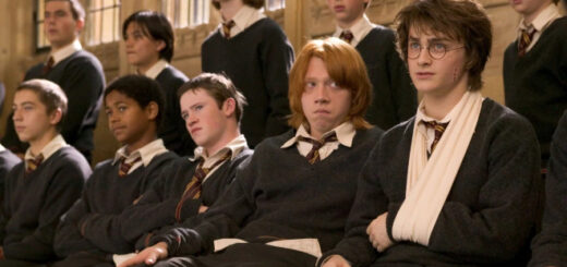 Gryffindor students learn how to dance