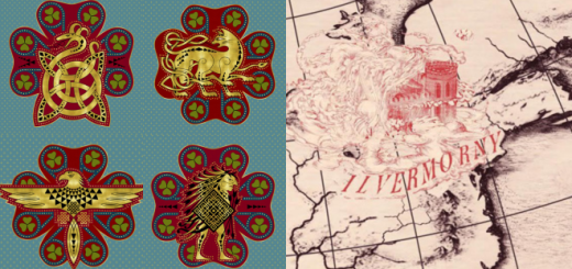 Ilvermorny Houses and Map