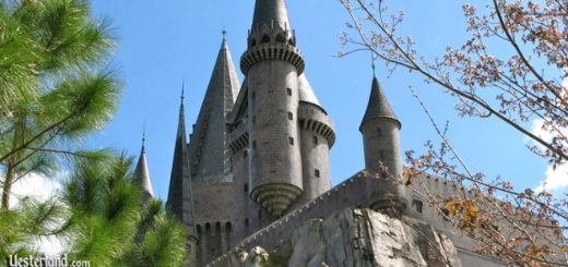 Hogwarts in the Spring.