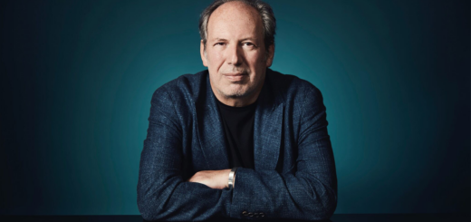 Studio headshot of composer Hans Zimmer