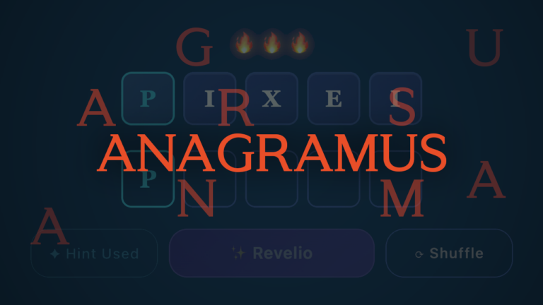 Anagramus: Daily Word Scrambles