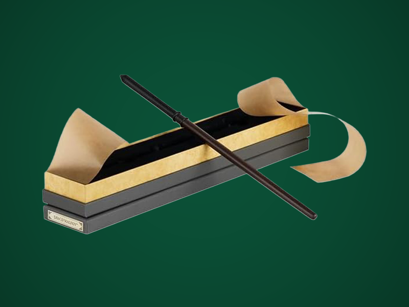 Draco Malfoy Wand Replica with Custom Engraving