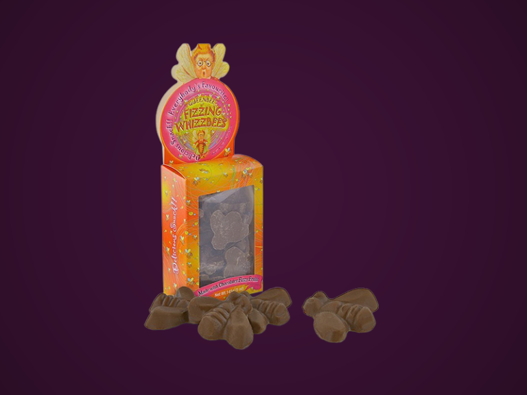 Honeydukes Fizzing Whizzbies Chocolate Fizzy Fruits Candy