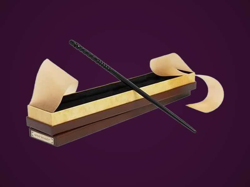 Ginny Weasley Wand Replica – Authentic Collectible Resin Wand with Custom Engraving