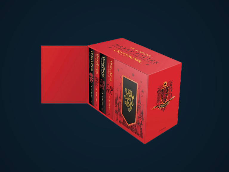 Harry Potter Gryffindor House Editions Hardback Box Set