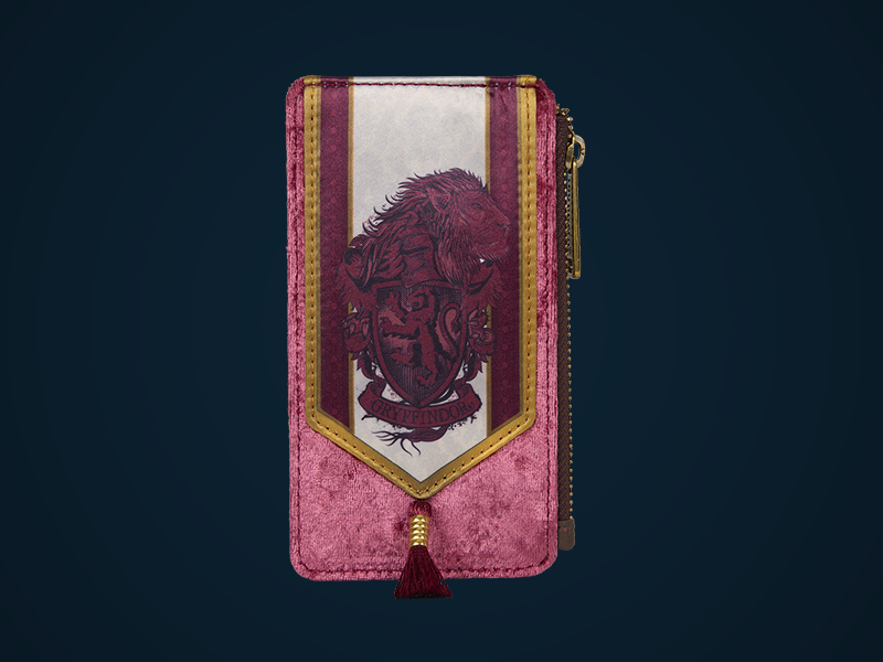 Gryffindor Banner Velvet Card Holder