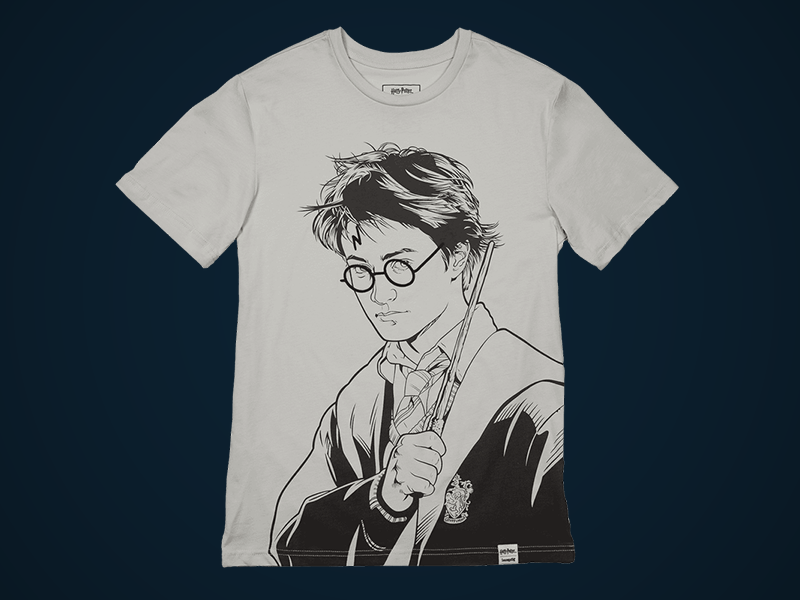 Harry Potter Sketch Unisex Tee